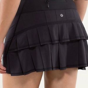 Lululemon Pace Setter Black Skirt